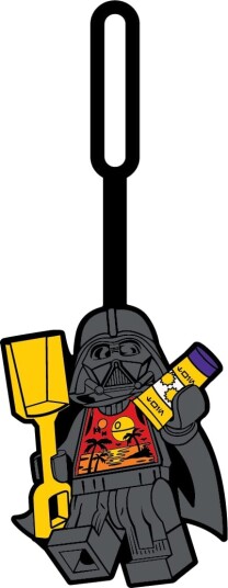 Lego Bagmerke Med Darth Vader På Ferie