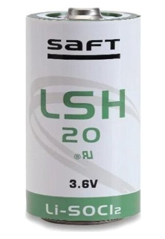 Saft-Batteri Lsh20 D / R20 Lisocl2 Saft 3,6V 13000Mah (1 Szt.)