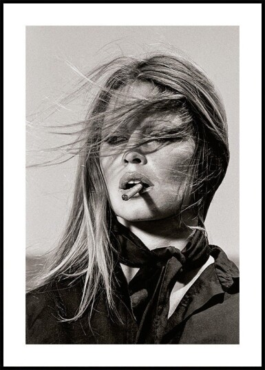 Brigitte Bardot Portrait Plakat Plakat / 100x150cm