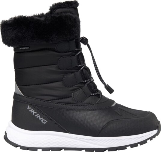 Viking Kids' Equip Warm Waterproof Zip 31, Black/Granite Viking Kids' Equip Warm Waterproof Zip 31, Black/Granite