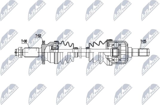 Nty Drivaksel NTY NPW HY 624