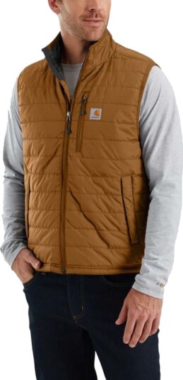 Carhartt Men's Gilliam Vest M ® Brown Carhartt Men's Gilliam Vest M ® Brown