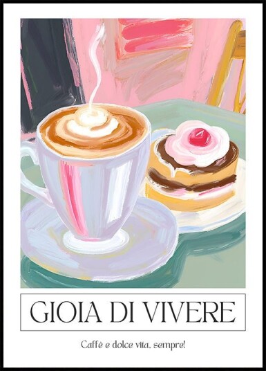 Gioia di Vivere Poster Plakat / 100x150cm