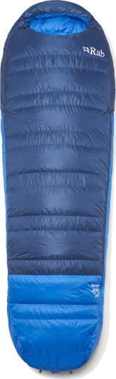 RAB Ascent -12°C, dunsovepose Tempest Blue Reg LZ