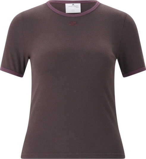 Courrèges, Dame, Topper, Lilla, XS,