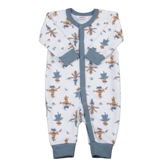 Joha Scarecrow ull/bambus heldress blå 50 Joha Scarecrow ull/bambus heldress blå 50