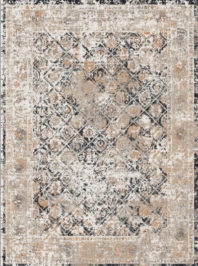 Wilton teppe Douz sort/multi Størrelse: 160 x 230 cm