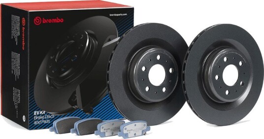 Bremseskiver og  klosser BREMBO KT 08 004