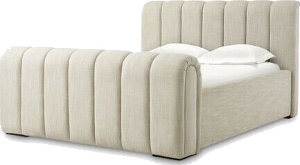 Kayden Bed Frame Albury Beige Kayden Bed Frame Albury Beige