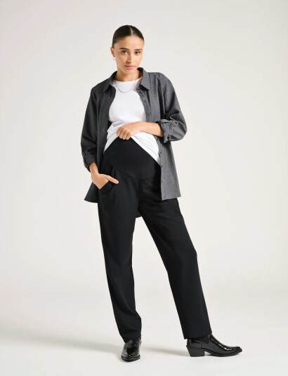 Only Maternity Olmsania Bump Pant Jrs Noos - Black - S x 32