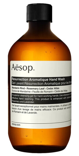 Aesop Resurrection Aromatique Hand Wash 500ml With Screw Cap Refill Håndsåpe Gjennomsiktig unisex Aesop Resurrection Aromatique Hand Wash 500ml With Screw Cap Refill Håndsåpe Gjennomsiktig unisex