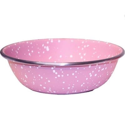 Kattinorge Rustfri stålskål rosa granitt 350ml