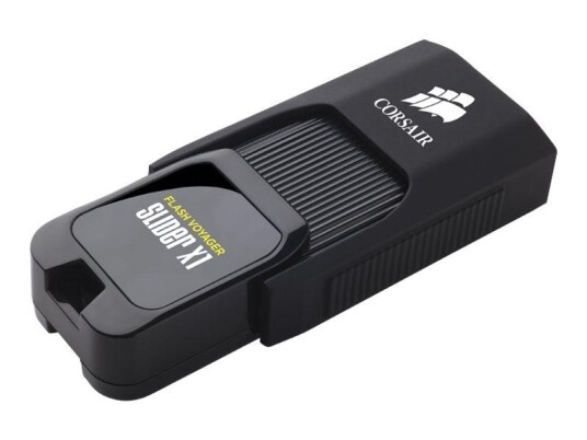 Corsair Flash Voyager Slider X1 - USB-flashstasjon - 64 GB Corsair Flash Voyager Slider X1 - USB-flashstasjon - 64 GB