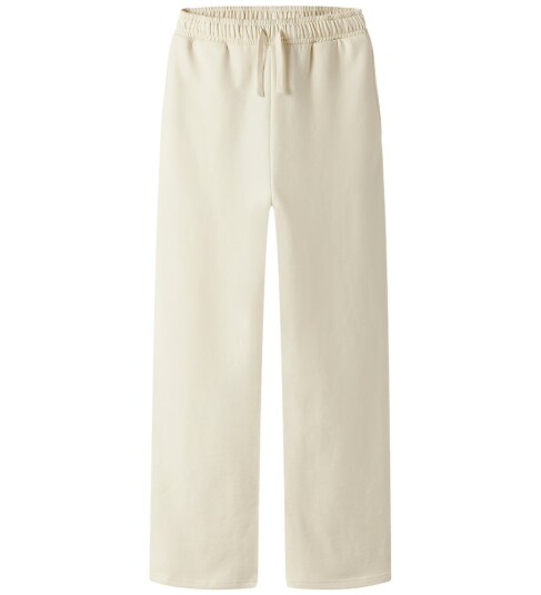 LMTD Nlnnizu Bru Straight Sweat Pant Noos   Cream   140