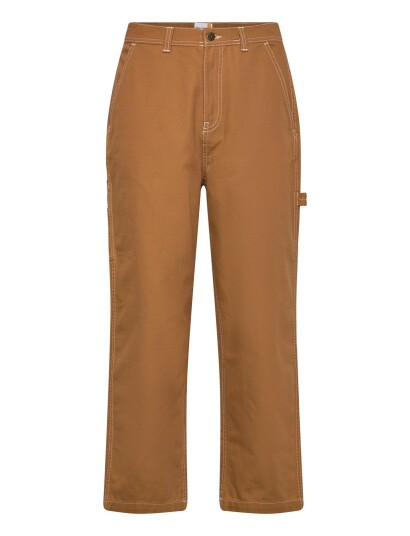 Timberland Washed Duck Canvas Carpenter Pant Dark Wheat Boot Brown 38 x 32