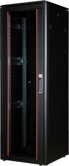 Roline 26.21.0228 Frittstående Hylle 36U 600 Kg Rack Skinner Justerbare Bein 66.3 Kg