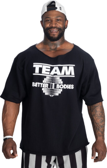 Better Bodies Team Raw Iron T skjorte Svart Small