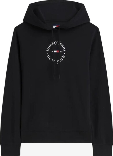 Tommy Jeans Tjw Reg Ess Logo 2 Hoodie Ext - BLACK - M