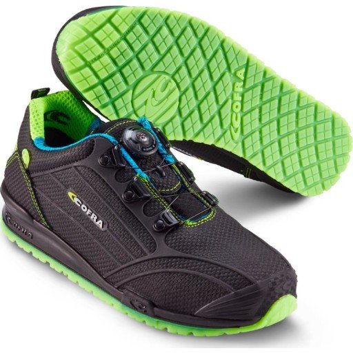 Cofra Burst Safety Shoes S3 SRC Black 1 Par SKI-7800-Svart 36 Cofra Burst Safety Shoes S3 SRC Black 1 Par SKI-7800-Svart 36