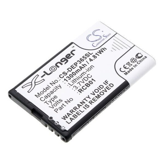 Aligator C200 batteri (1300 mAh 3.7 V)
