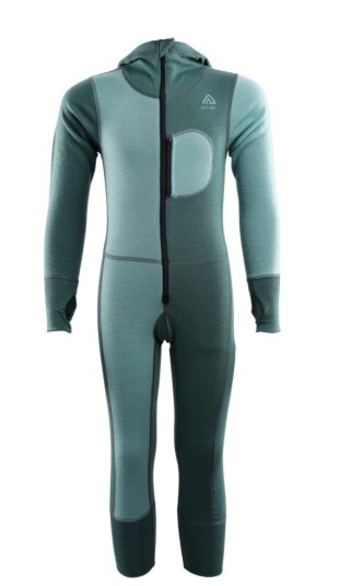 Aclima WarmWool Overall Barn North Atlantic Reef Waters 110