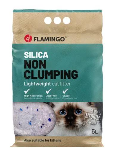 Flamingo Medium Grovkornet Silica Katteperler 5L