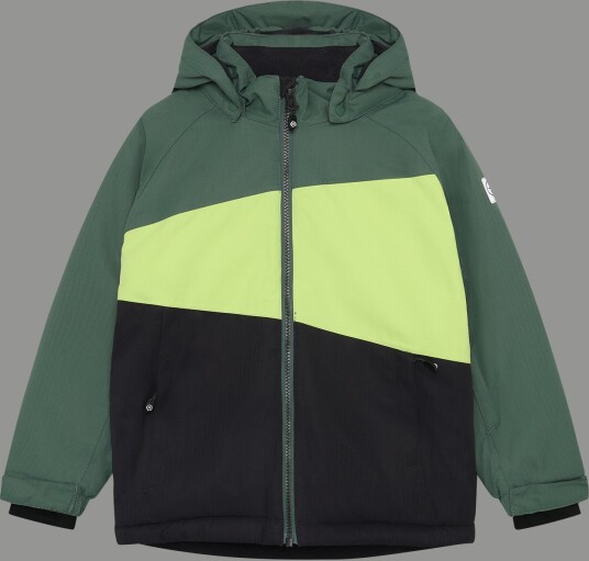 Color Kids Junior´s Ski Jacket Colorblock Dark Forest 152