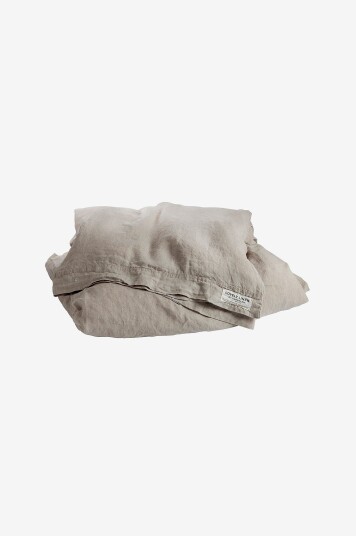Lovely Linen Dynetrekk Misty i vasket lin Grønn
