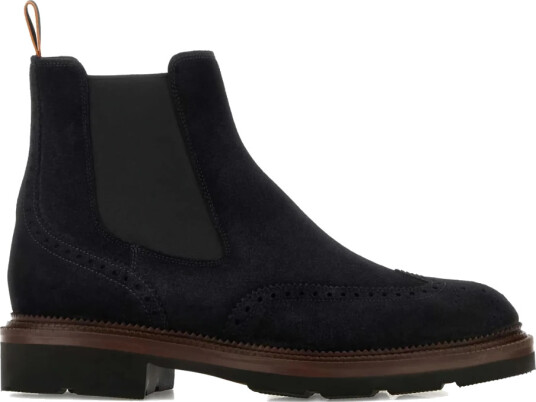 Santoni Herre Sko Blå 40 1/2 EU, Santoni Herre Sko Blå 40 1/2 EU,