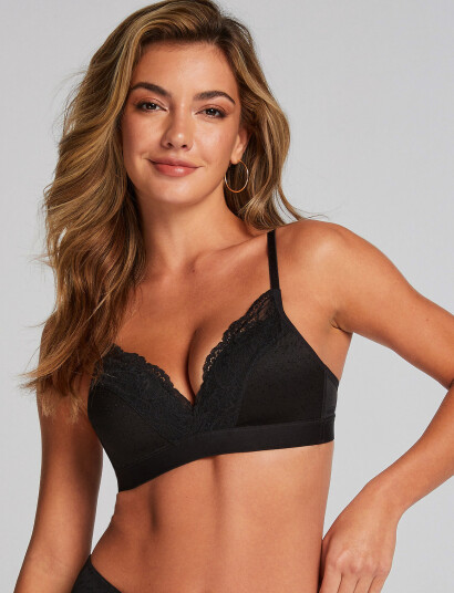 Hunkemöller Sophie Non Wired Pp - Black - E x 85 Hunkemöller Sophie Non Wired Pp - Black - E x 85