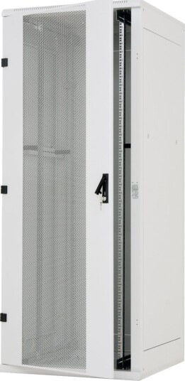 Triton Free-Standing Cabinet Rma 600X600 42U Left Perf. Door Frittstående Hylle 400 Kg Grå