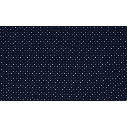 Diverse Minimals Bomullspoplinstoff Print 408 Small Dot Navy 145cm 50cm Diverse Minimals Bomullspoplinstoff Print 408 Small Dot Navy 145cm 50cm