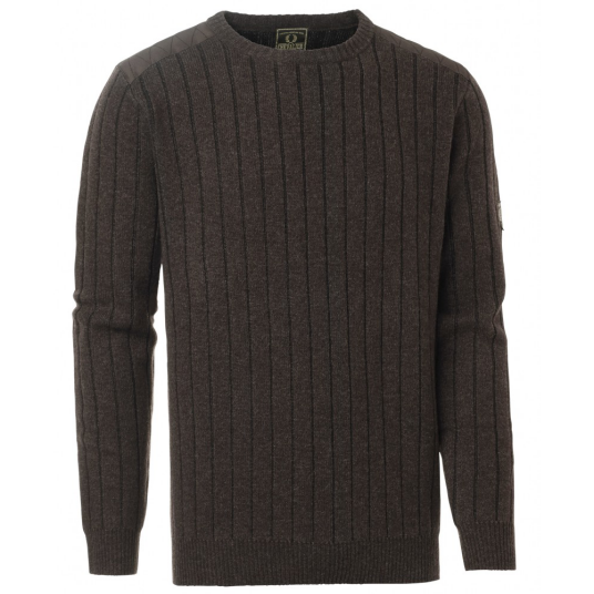 Chevalier Fjord Plated RN Sweater Brown XXL