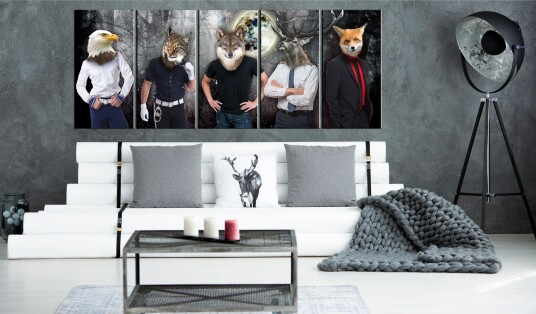 Bilde Animal Faces 225x90 Artgeist sp. z o. o.
