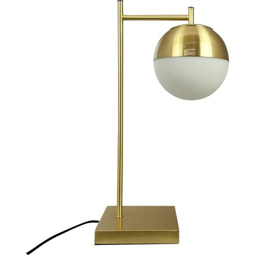 Dyberg Larsen French Collection Caen Bordlampe Messing/ Hvit