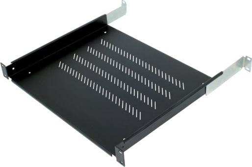 Triton 19" Shelf 1U 150Mm Plastic Black Svart 15 Kg 1U