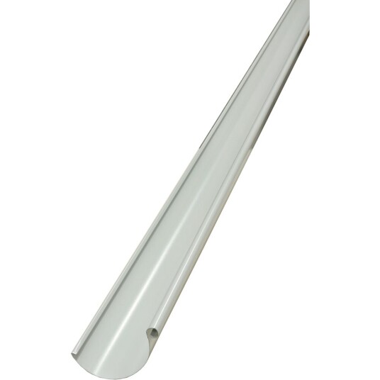 BMI Takrenne 01 Stål Hvit 4m 125mm Takrenne 125mm BMI Takrenne 01 Stål Hvit 4m 125mm Takrenne 125mm