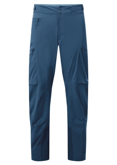 Rab Khroma Tour Pants Wmns Tempest Blue Size 12 Regular Leg