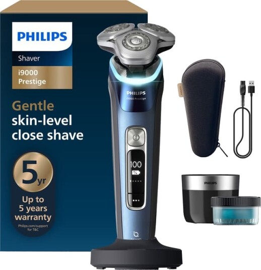 Philips i9000 Prestige barbermaskin XP9201/30 blå
