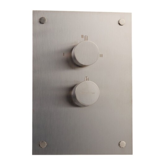 Fima Circolo Frontpanel Dusj Innbygging F4410 Børstet Nikkel Fima Circolo Frontpanel Dusj Innbygging F4410 Børstet Nikkel