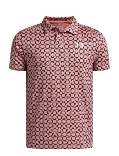 Under Armour Ua Matchplay Printed Polo Pink 122 128 Under Armour Ua Matchplay Printed Polo Pink 122 128