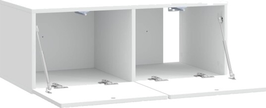 Vegghengt TV skap 78,5 x 31 cm Hvit Konstruert tre Veggmontert Vegghengt TV skap 78,5 x 31 cm Hvit Konstruert tre Veggmontert