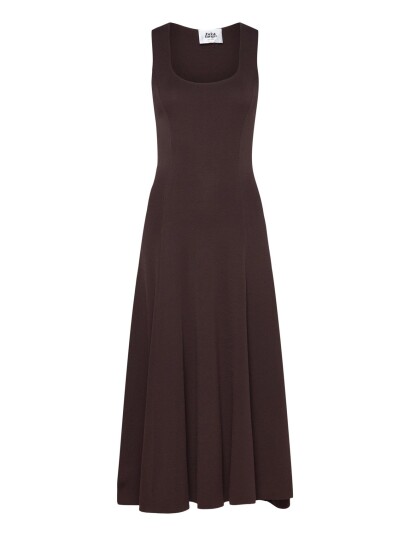 Twist & Tango Defnen Knitted Dress Brown XL