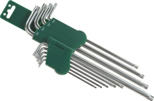 Jonnesway Torx Nøkkel Type "L" Sett 9 Stk. Ekstra Lang Telefon H16109s Jonnesway Torx Nøkkel Type "L" Sett 9 Stk. Ekstra Lang Telefon H16109s