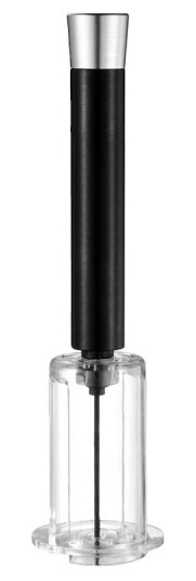 Lana vinåpner luftpumpe 19 cm, svart Lana vinåpner luftpumpe 19 cm, svart