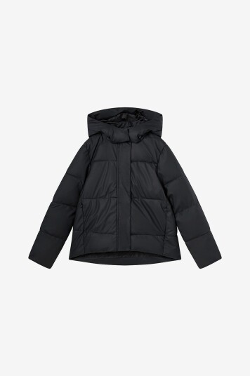 Vero Moda Girl Jakke vmGretakylie Short Coated GI Svart