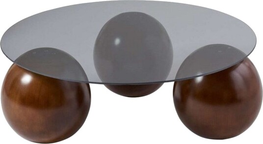 Soffbord Nordure Sibas Soffbord 85 cm Mörkbrun -