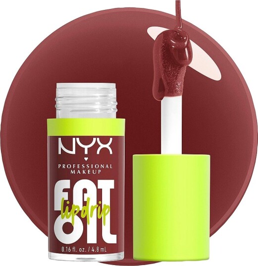 NYX Professional Makeup   Fat Oil Lip Drip   Brun