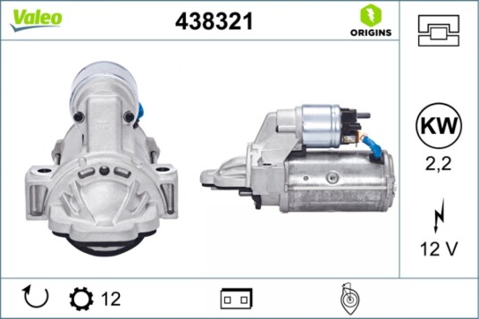 VALEO 438321 Starter