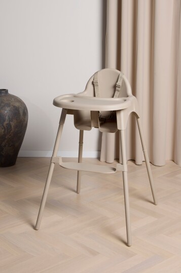 Beemoo CARE Eat Matstol, Truffle Beige